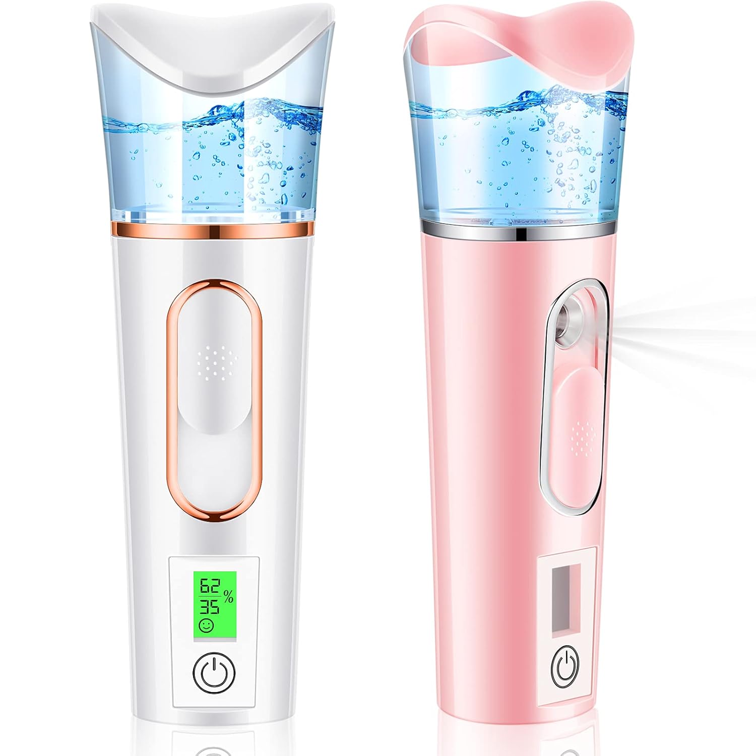 Handheld USB Nano-Mist Facial Steamer for Soft, Hydrated Skin