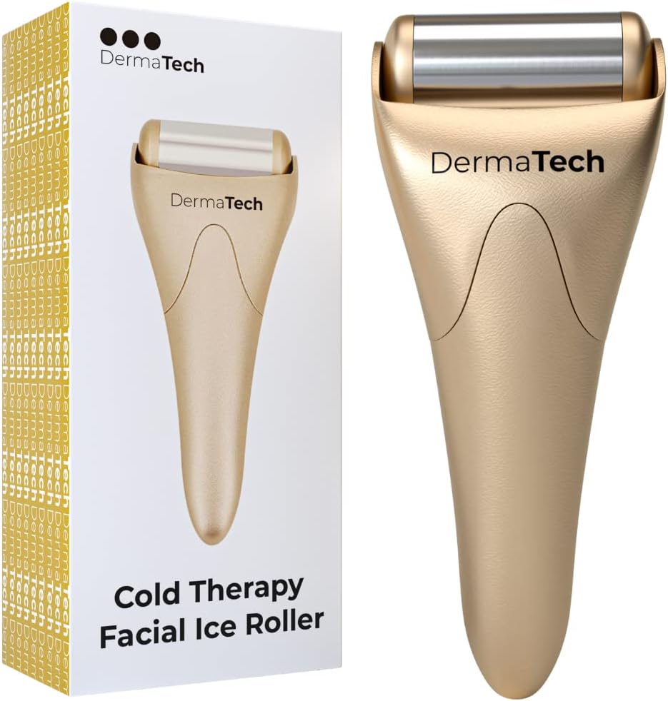 Facial Ice Roller for Puffiness Relief and Glowing Skin