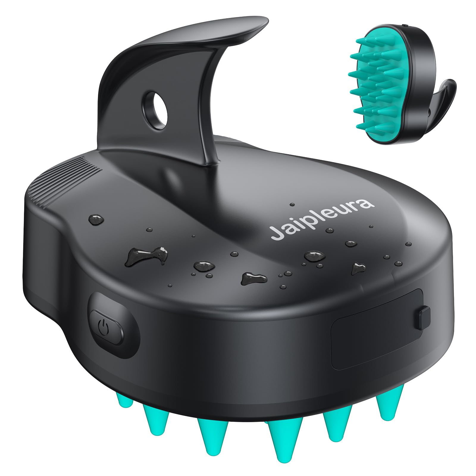 Electric Silicone Scalp Massager Brush