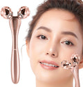 3D Facial Contour Roller for Depuffing and a Slimmer V-Shape Look
