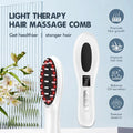 Electric Scalp Massager with Red Light Therapy and EMS Stimulation