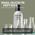 Snail Mucin 95% Peptide Facial Serum for Smoother Skin