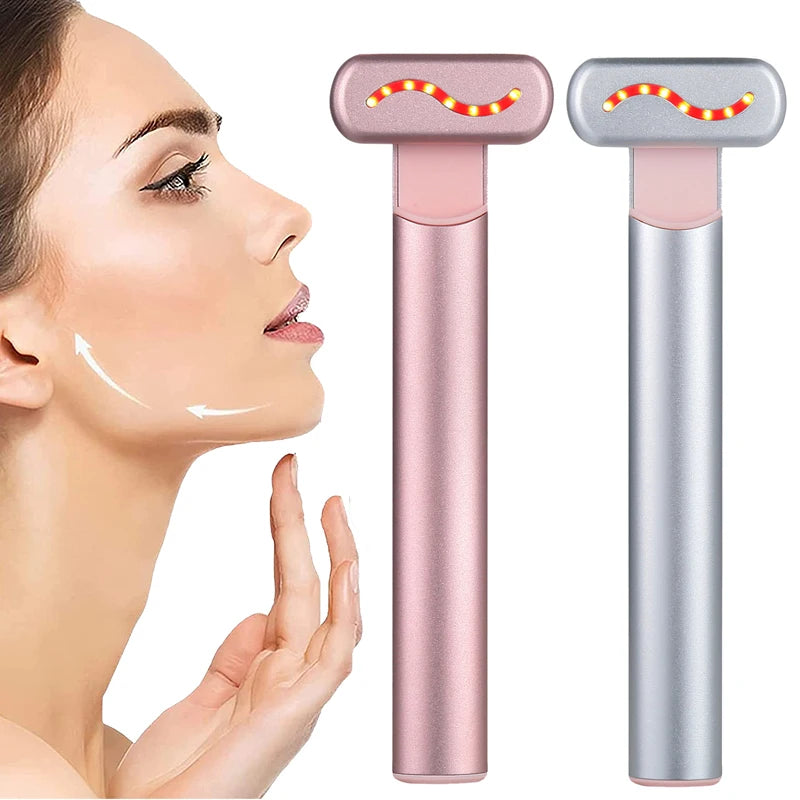 EMS Microcurrent Facial Wand for Firmer, Lifted-Looking Skin