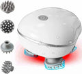 Electric Scalp Massager with Red Light for Healthier Hair